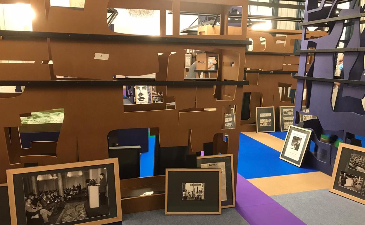 La exposición en memoria de Ordóñez deja el Palacio Miramar obligada por la pandemia