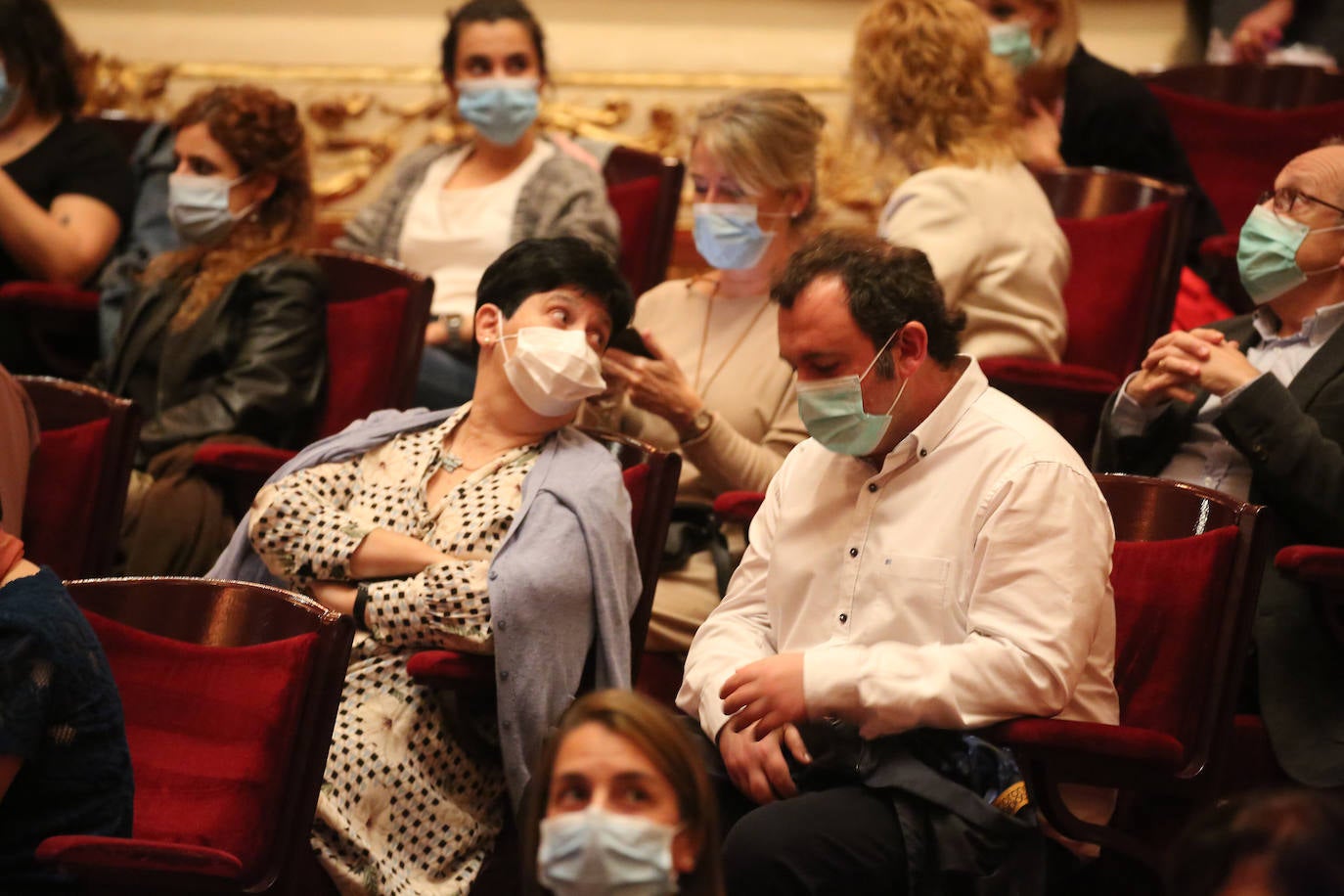 Reapertura del Teatro Victoria Eugenia. 