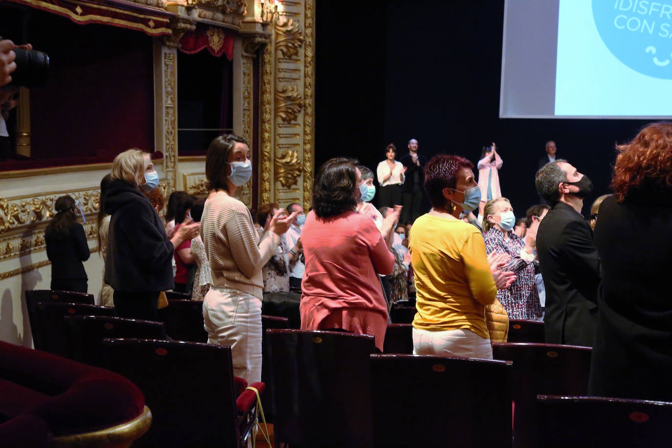 Reapertura del Teatro Victoria Eugenia. 