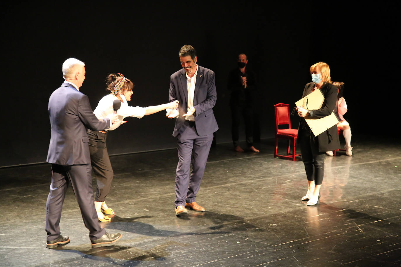 Reapertura del Teatro Victoria Eugenia. 