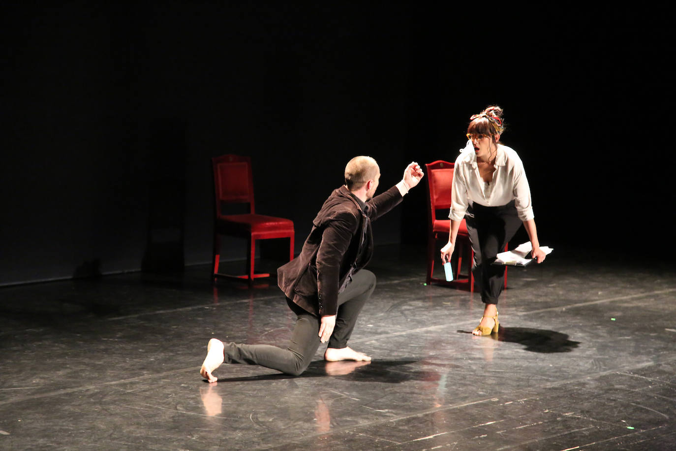 Reapertura del Teatro Victoria Eugenia. 