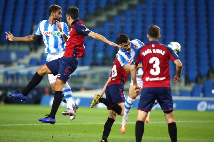 La Real Sociedad y Osasuna han jugado este domingo en el Reale Arena en la vuelta de LaLiga para ambos conjuntos
