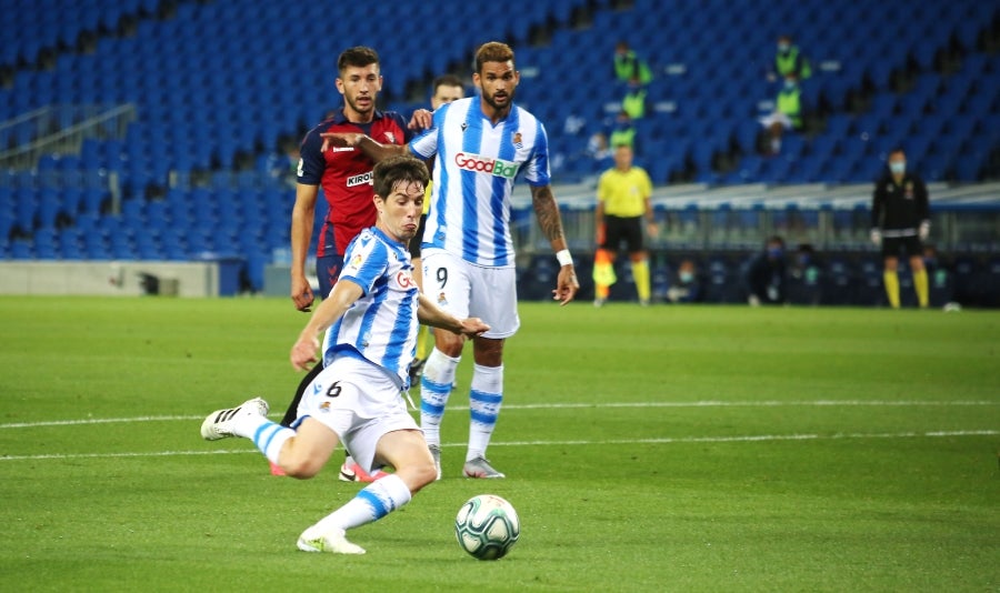 La Real Sociedad y Osasuna han jugado este domingo en el Reale Arena en la vuelta de LaLiga para ambos conjuntos