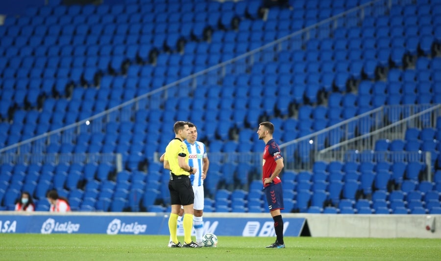 La Real Sociedad y Osasuna han jugado este domingo en el Reale Arena en la vuelta de LaLiga para ambos conjuntos