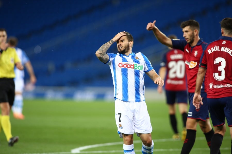 La Real Sociedad y Osasuna han jugado este domingo en el Reale Arena en la vuelta de LaLiga para ambos conjuntos