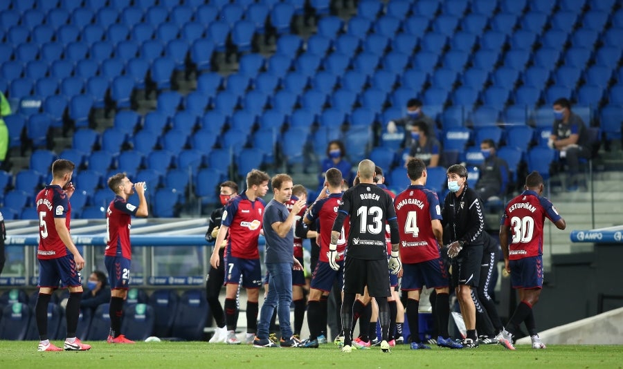 La Real Sociedad y Osasuna han jugado este domingo en el Reale Arena en la vuelta de LaLiga para ambos conjuntos