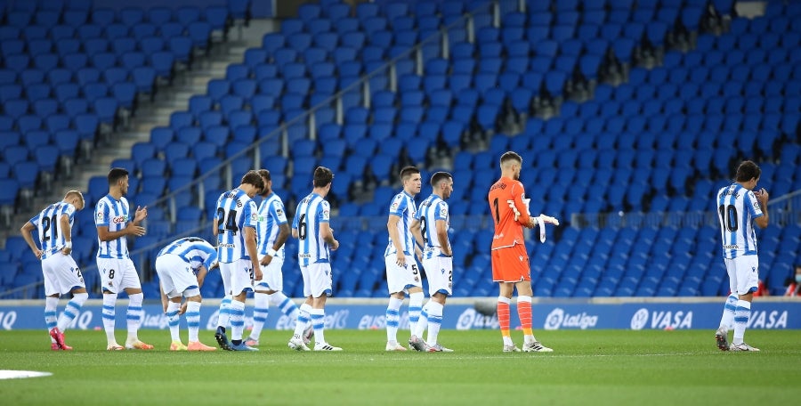 La Real Sociedad y Osasuna han jugado este domingo en el Reale Arena en la vuelta de LaLiga para ambos conjuntos