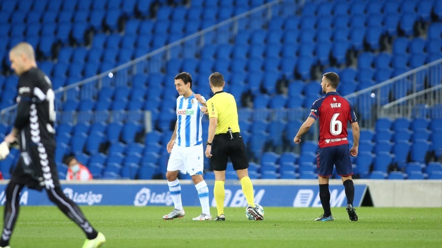La Real Sociedad y Osasuna han jugado este domingo en el Reale Arena en la vuelta de LaLiga para ambos conjuntos
