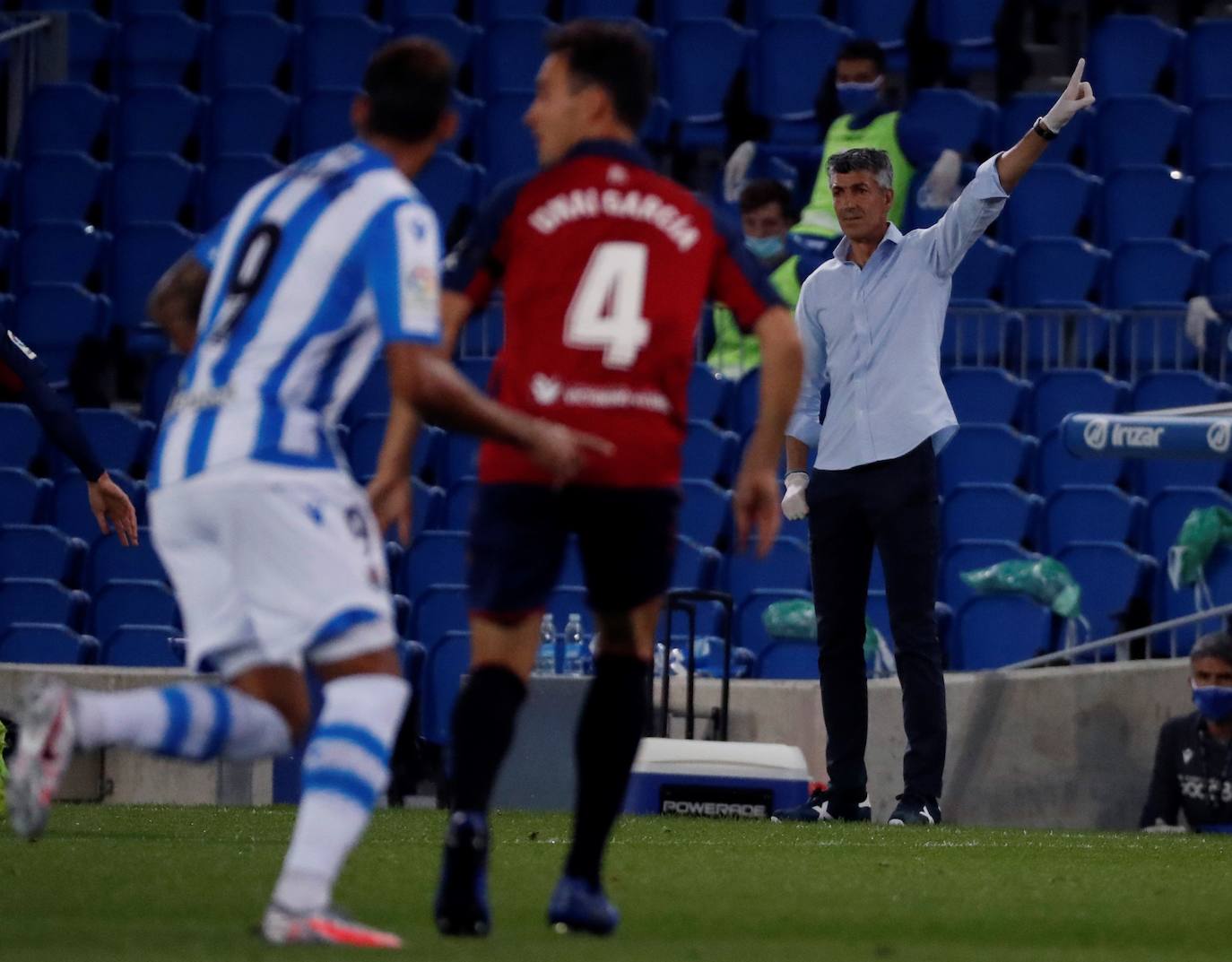 La Real Sociedad y Osasuna han jugado este domingo en el Reale Arena en la vuelta de LaLiga para ambos conjuntos