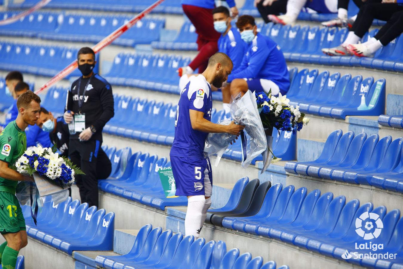 Las imágenes del encuentro disputado entre el Alavés y la Real Sociedad en Mendizorrotza