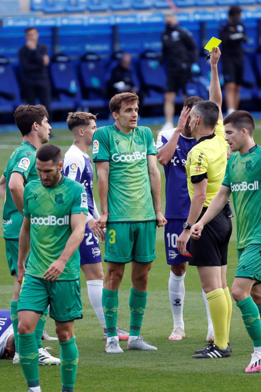 Las imágenes del encuentro disputado entre el Alavés y la Real Sociedad en Mendizorrotza