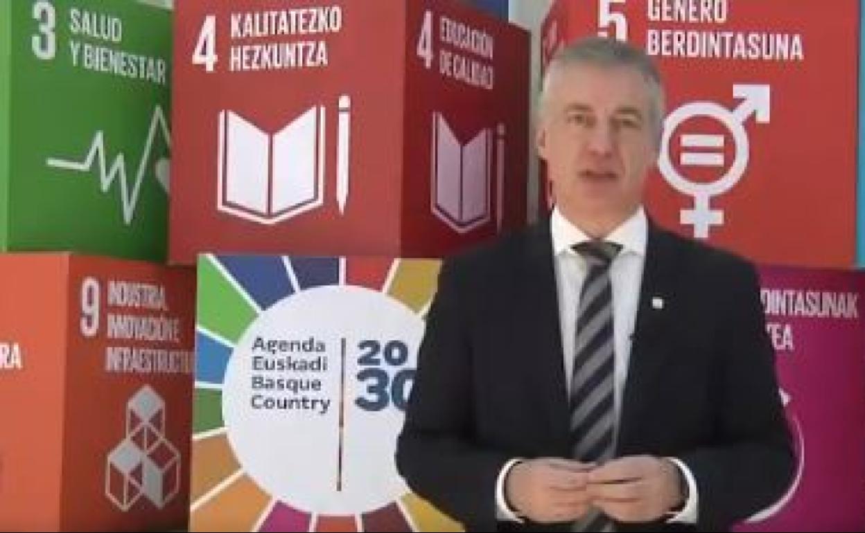 El lehendakari alerta de los discursos «racistas y populistas» que ponen «en peligro nuestros valores básicos como sociedad»