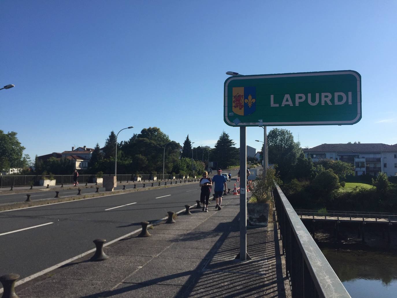 La normalidad vuelve a la muga