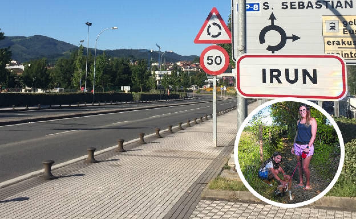 La muga ya aparece sin controles. 