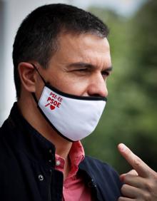 Imagen secundaria 2 - Varios momentos del acto del PSE este domingo en San Sebastián. 