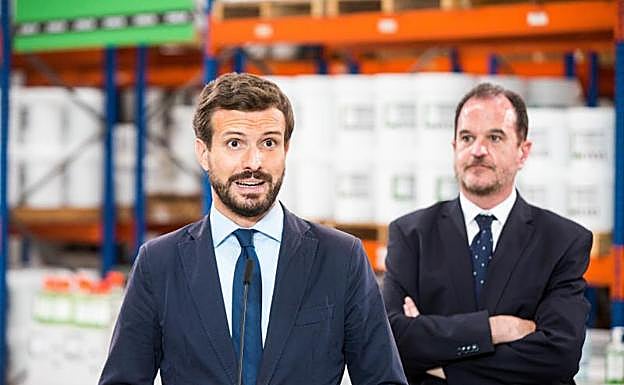 Casado avisa que votar al PNV supone «apuntalar» a Sánchez en la Moncloa