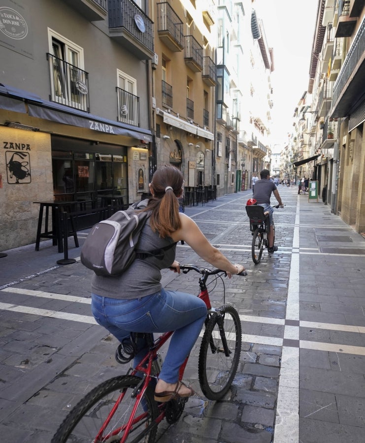 Fotos: Pamplona sin fiestas de San Fermín