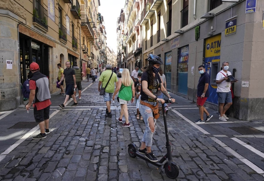 Fotos: Pamplona sin fiestas de San Fermín
