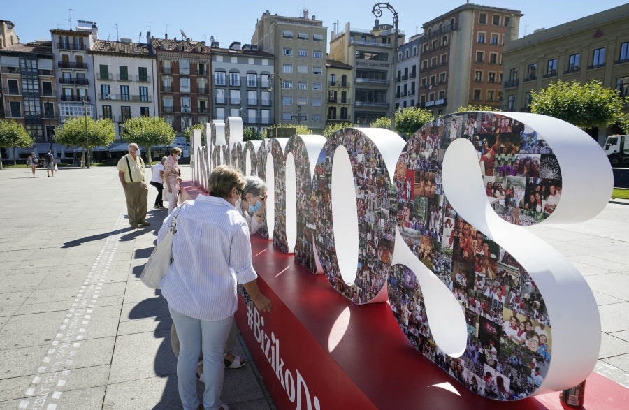 Fotos: Pamplona sin fiestas de San Fermín