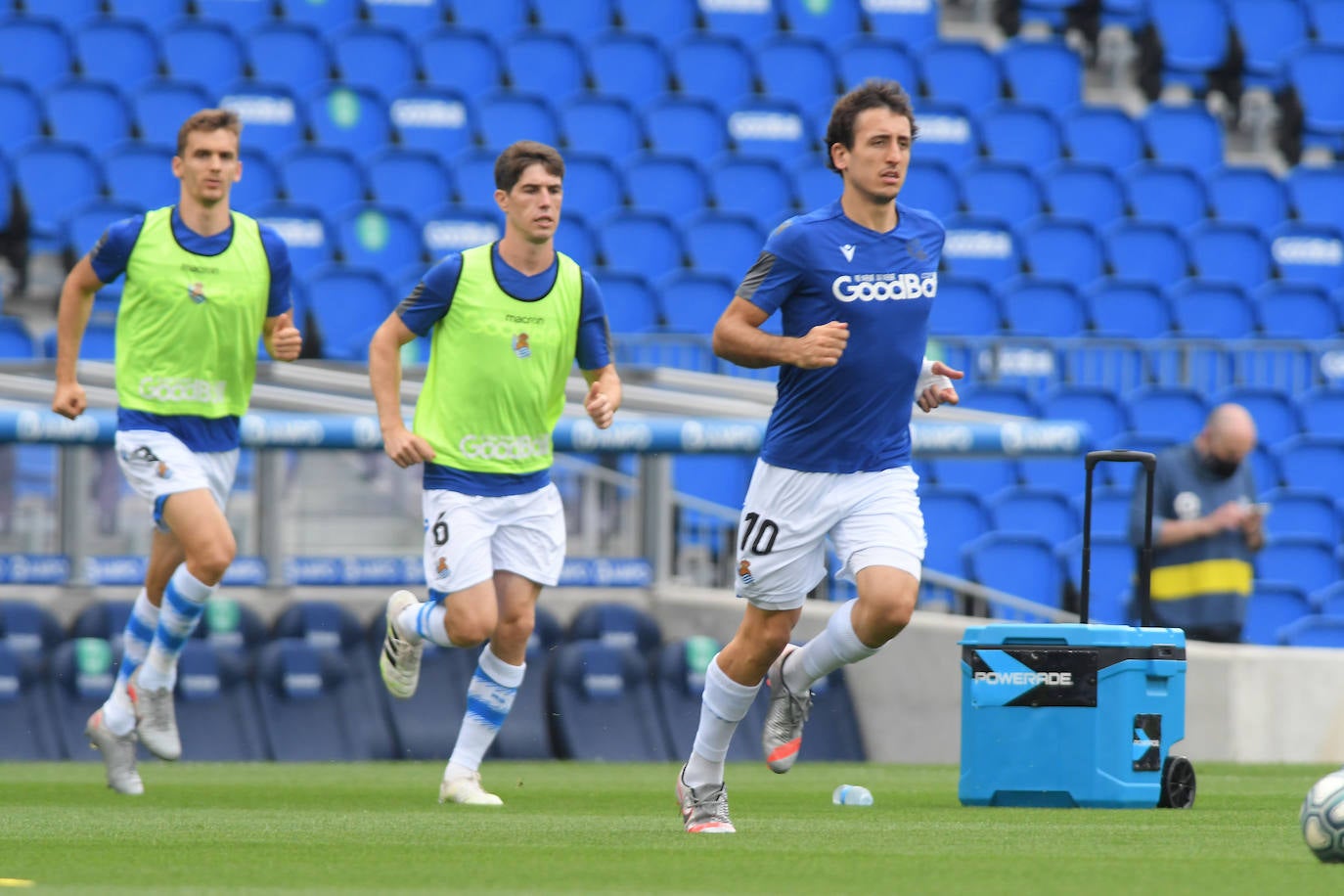 Las imágenes del encuentro disputado entre la Real Sociedad y el Granada en Anoeta