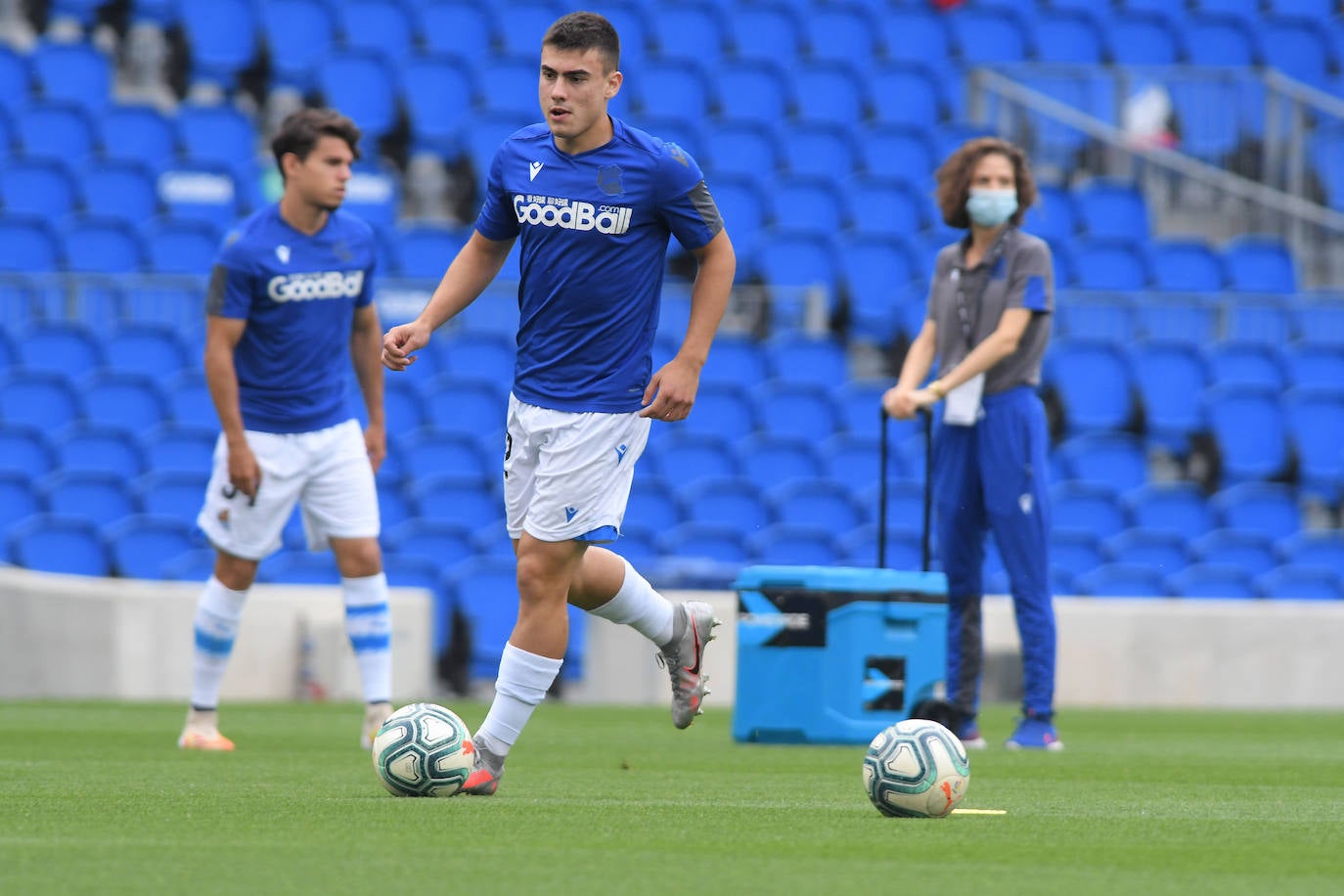 Las imágenes del encuentro disputado entre la Real Sociedad y el Granada en Anoeta