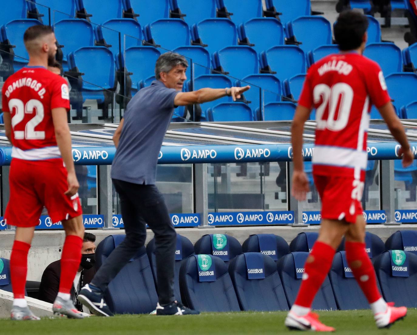 Las imágenes del encuentro disputado entre la Real Sociedad y el Granada en Anoeta