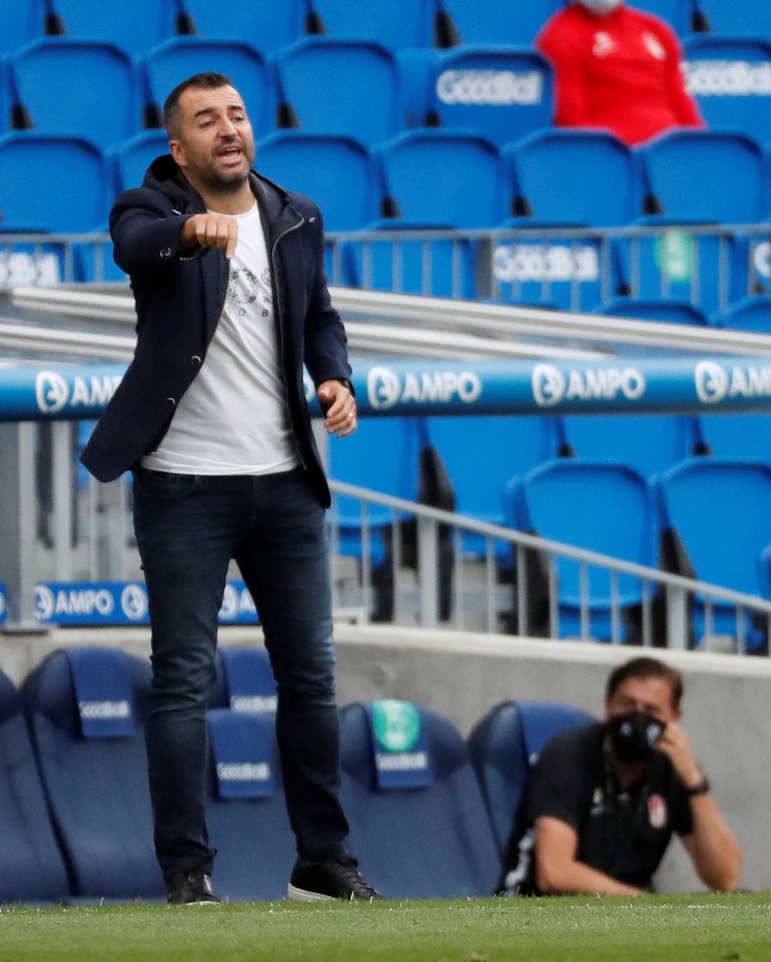 Las imágenes del encuentro disputado entre la Real Sociedad y el Granada en Anoeta