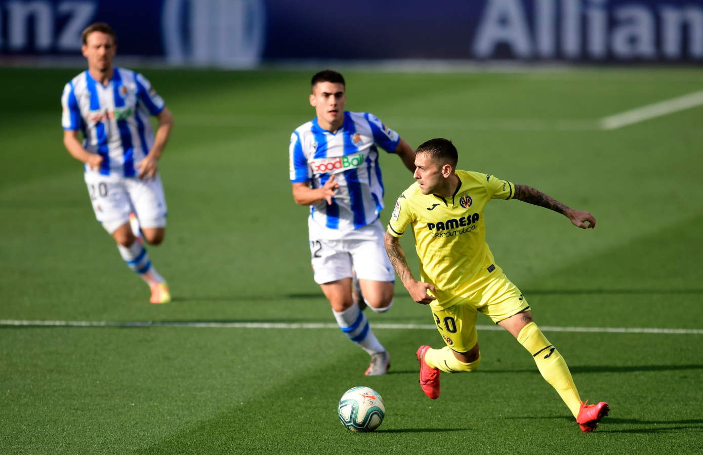 Las mejores imágenes del Villarreal - Real Sociedad