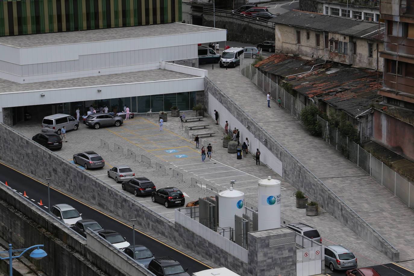 Pruebas PCR en Eibar. 