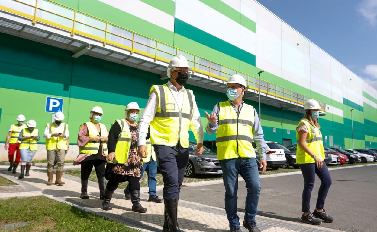 El consejo de diputados ha visitado este martes el complejo de Zubieta.