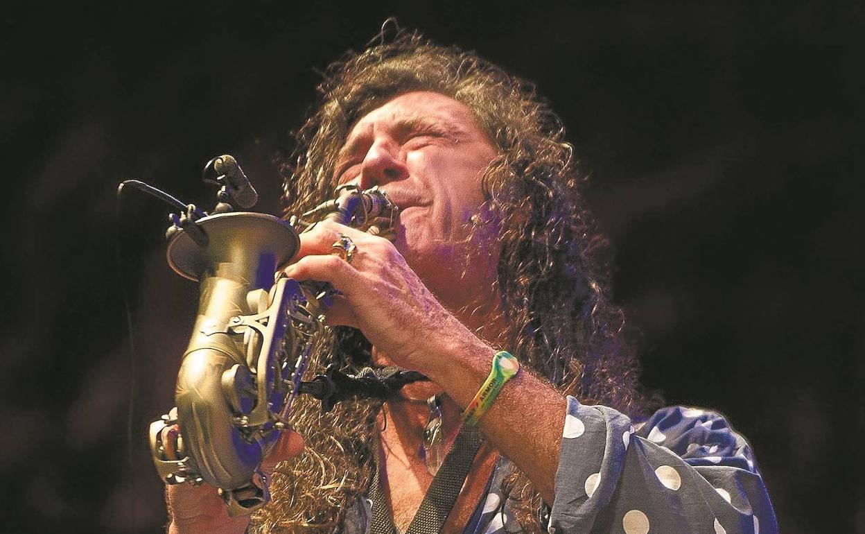 Jorge Pardo, en una imagen registrada en el Jazzaldia de 2013. 