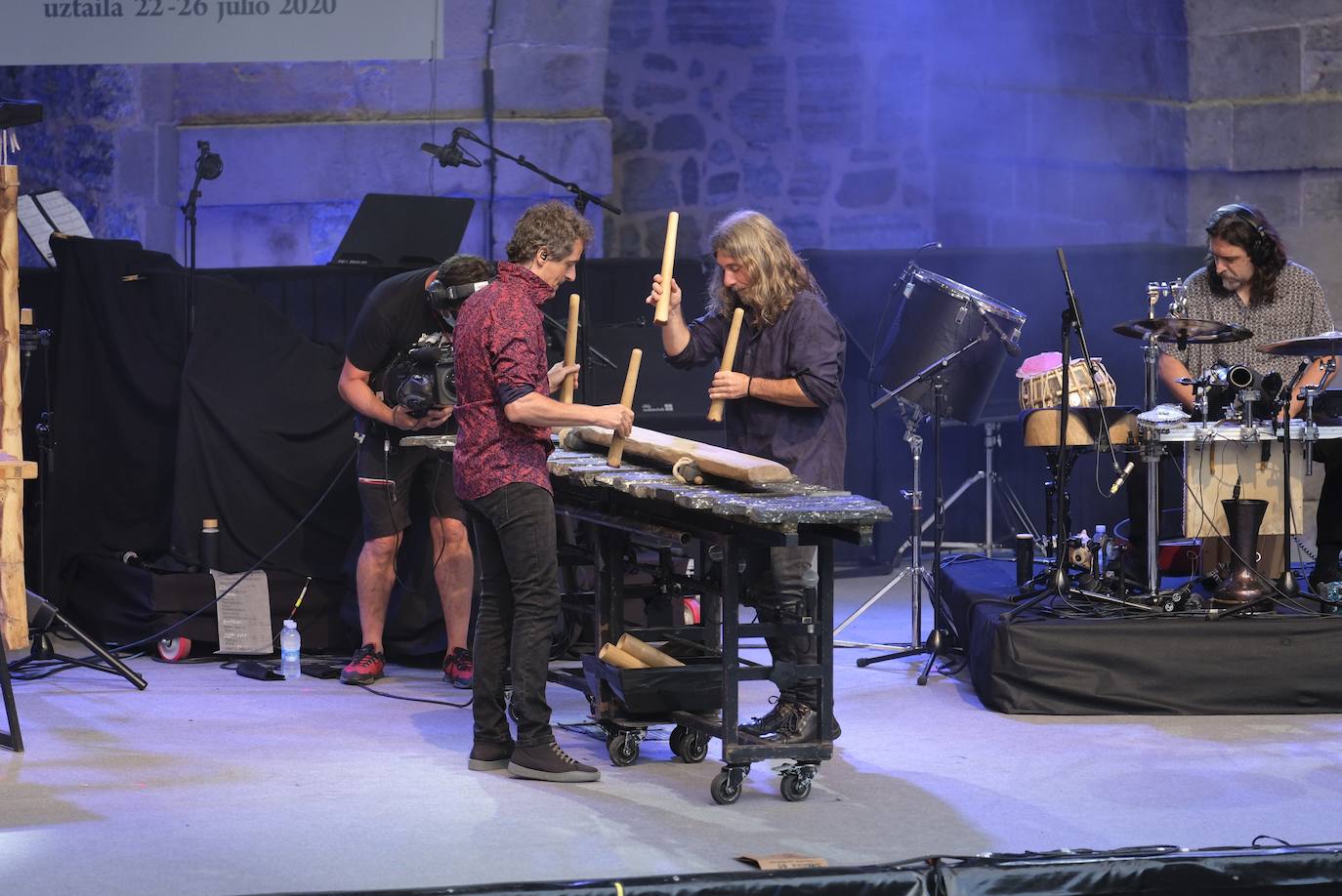 Oreka TX actuaron el jueves en la Trini. 