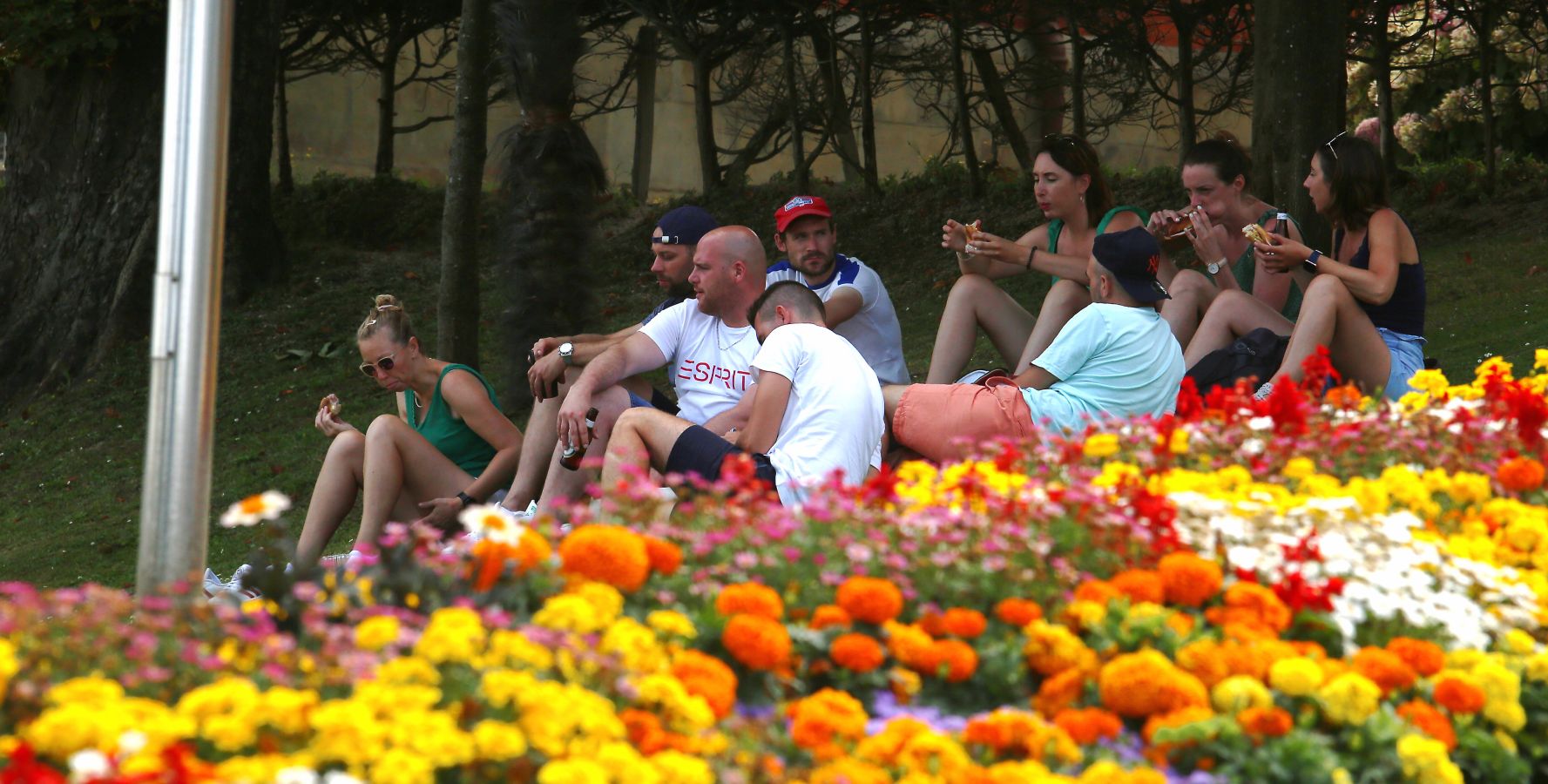 Gipuzkoa se ha despertado con temperaturas de en torno a los 30 grados. Un lunes que anticipa las altas temperaturas de finales de semana