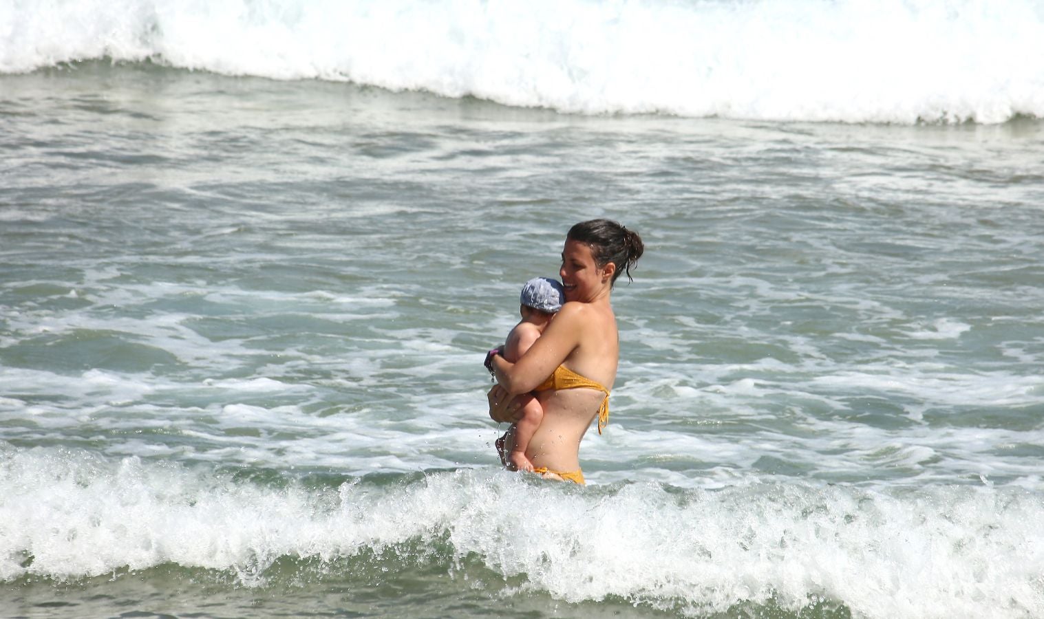 Gipuzkoa se ha despertado con temperaturas de en torno a los 30 grados. Un lunes que anticipa las altas temperaturas de finales de semana