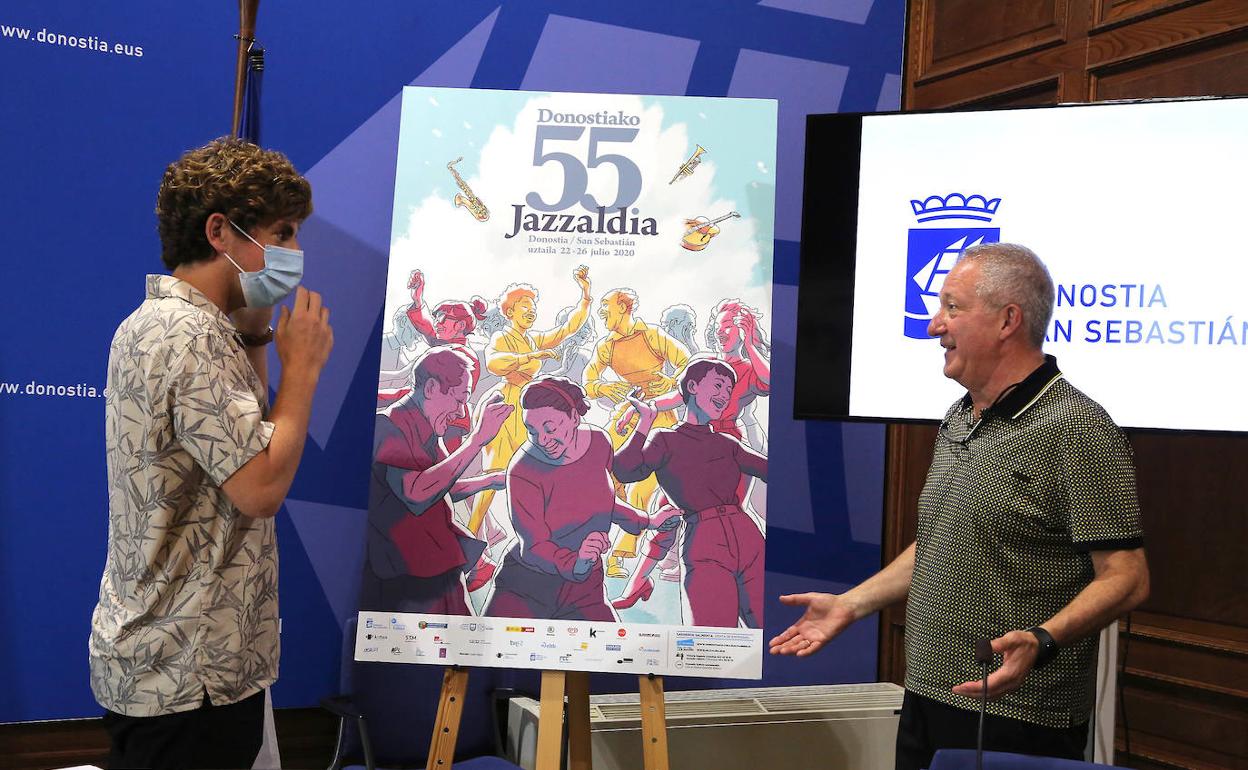 Jon Insausti y Miguel Martín han realizado este lunes el balance del Jazzaldia.