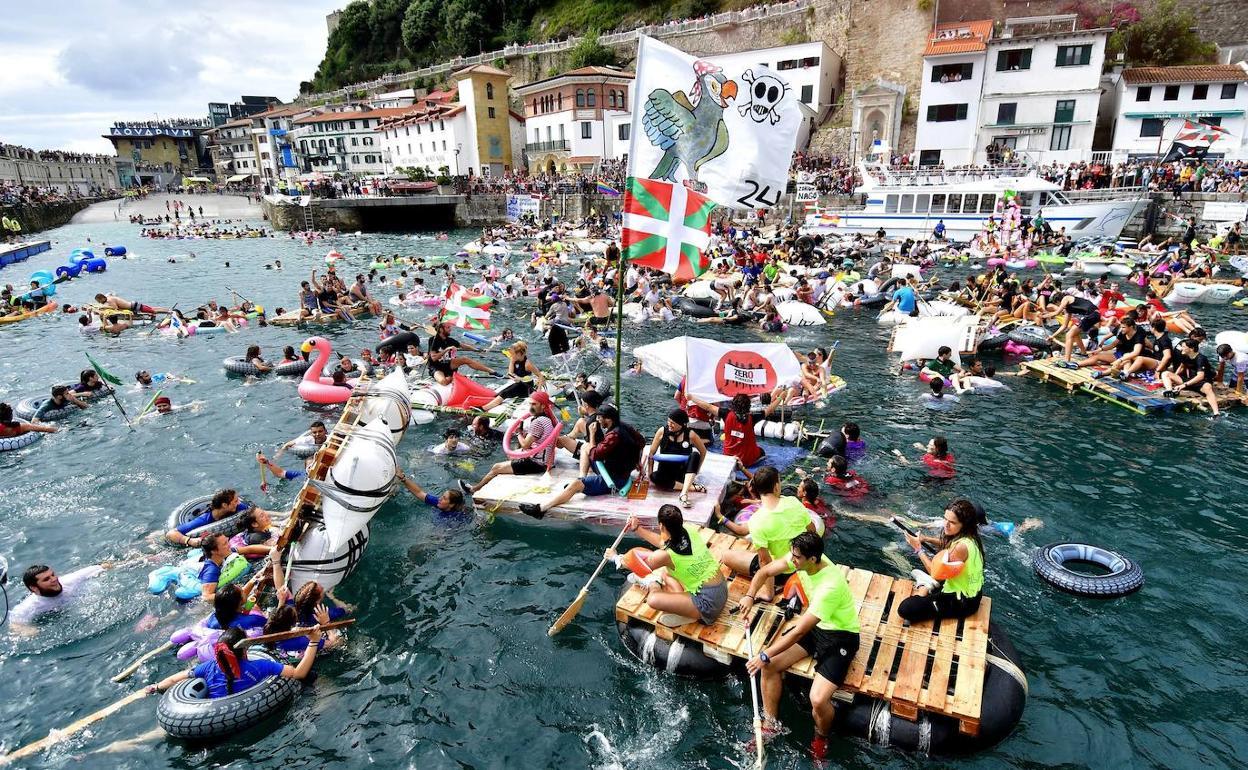 La fiesta de Donostiako Piratak del pasado año.