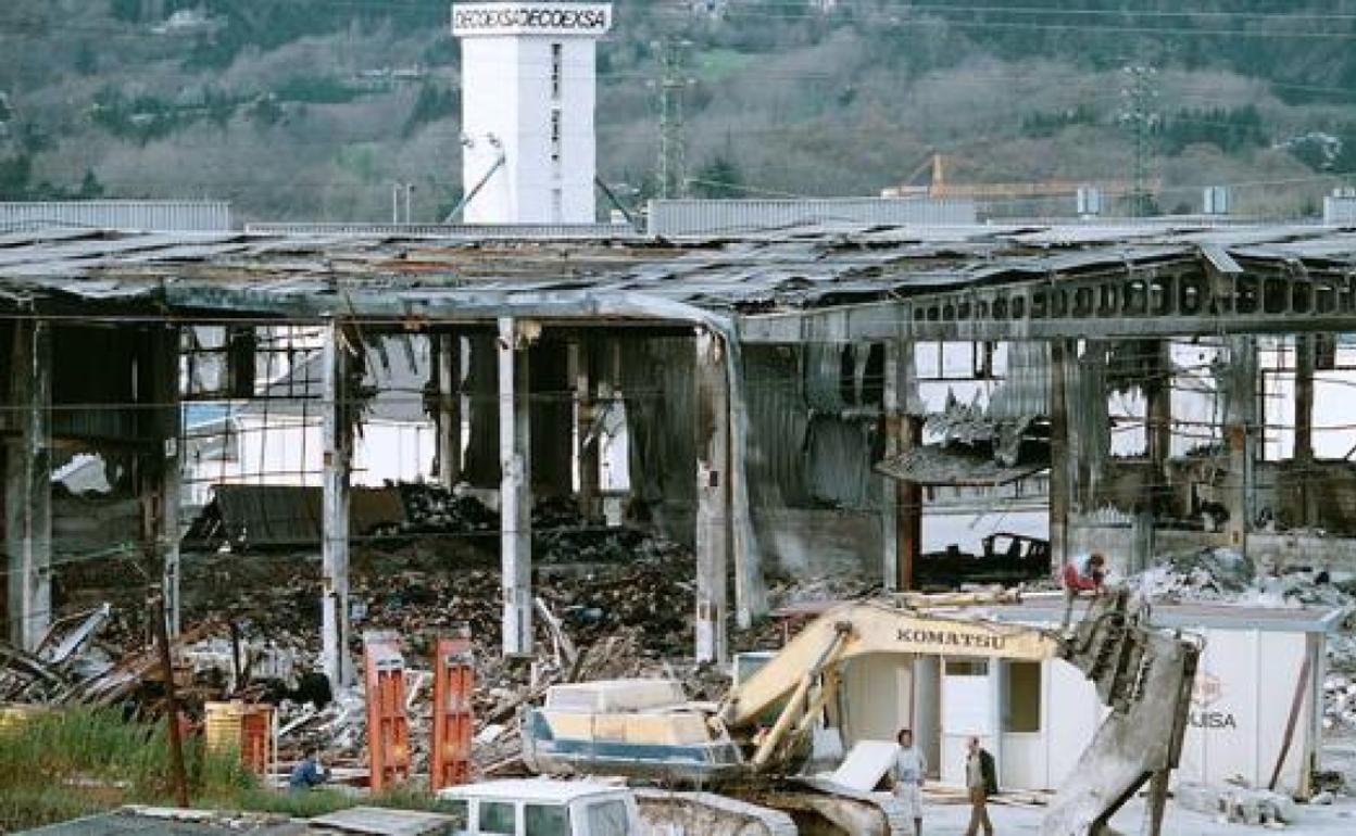 El incendio que sacudió a Irun en pleno agosto