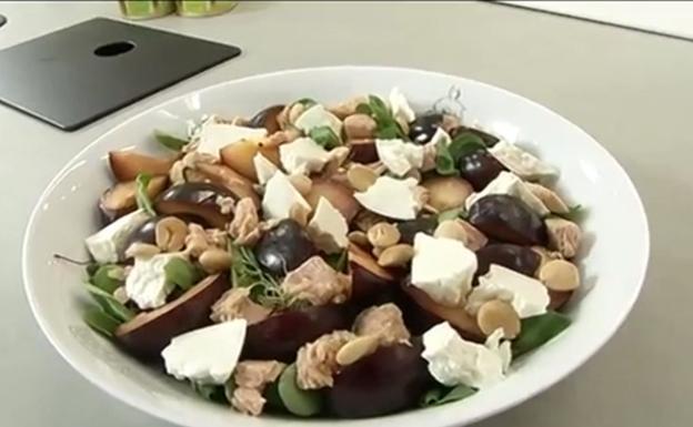 Receta de ensalada verde con bonito de David de Jorge