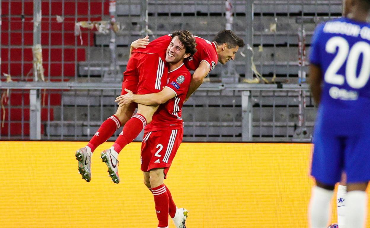 Odriozola levanta a Lewandoswski