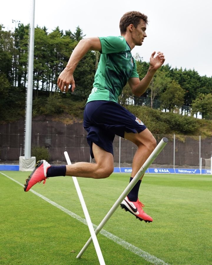 La Real Sociedad ha vuelto a los entrenamientos. 