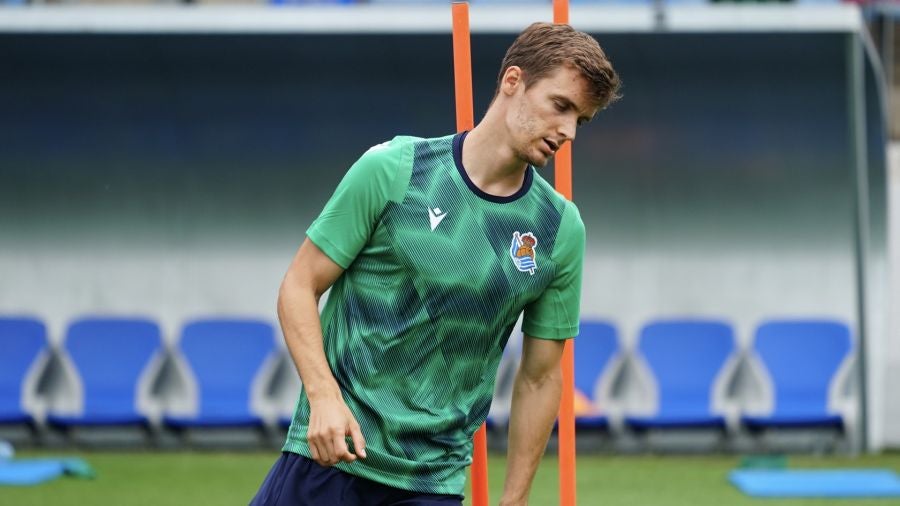 La Real Sociedad ha vuelto a los entrenamientos. 