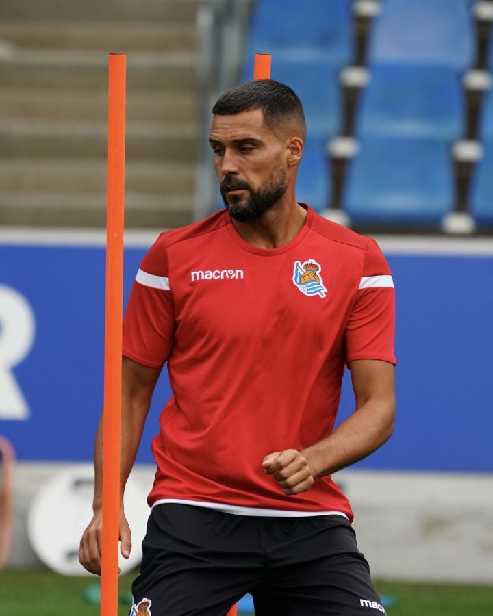 La Real Sociedad ha vuelto a los entrenamientos. 