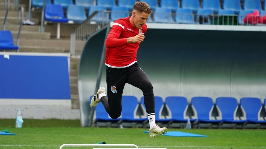 La Real Sociedad ha vuelto a los entrenamientos. 