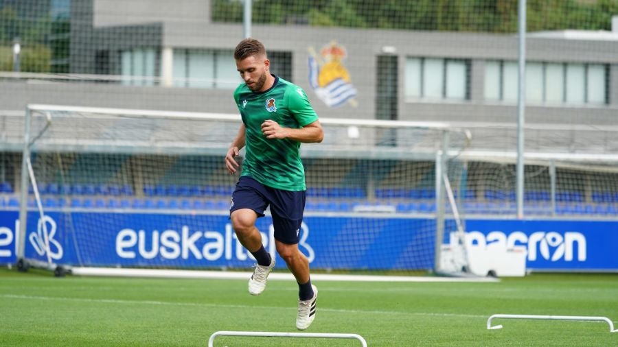 La Real Sociedad ha vuelto a los entrenamientos. 