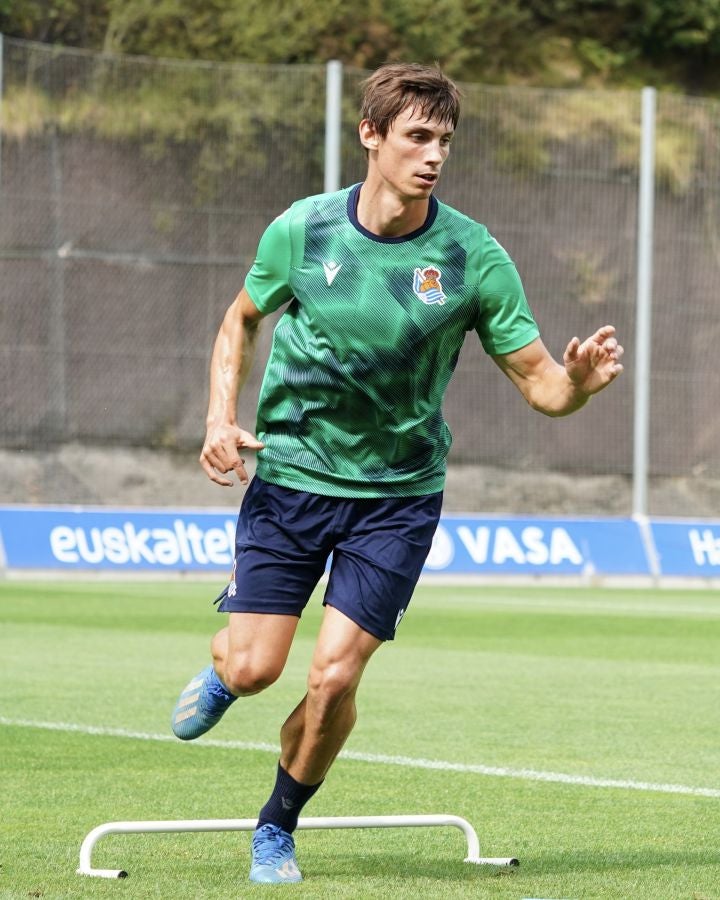 La Real Sociedad ha vuelto a los entrenamientos. 