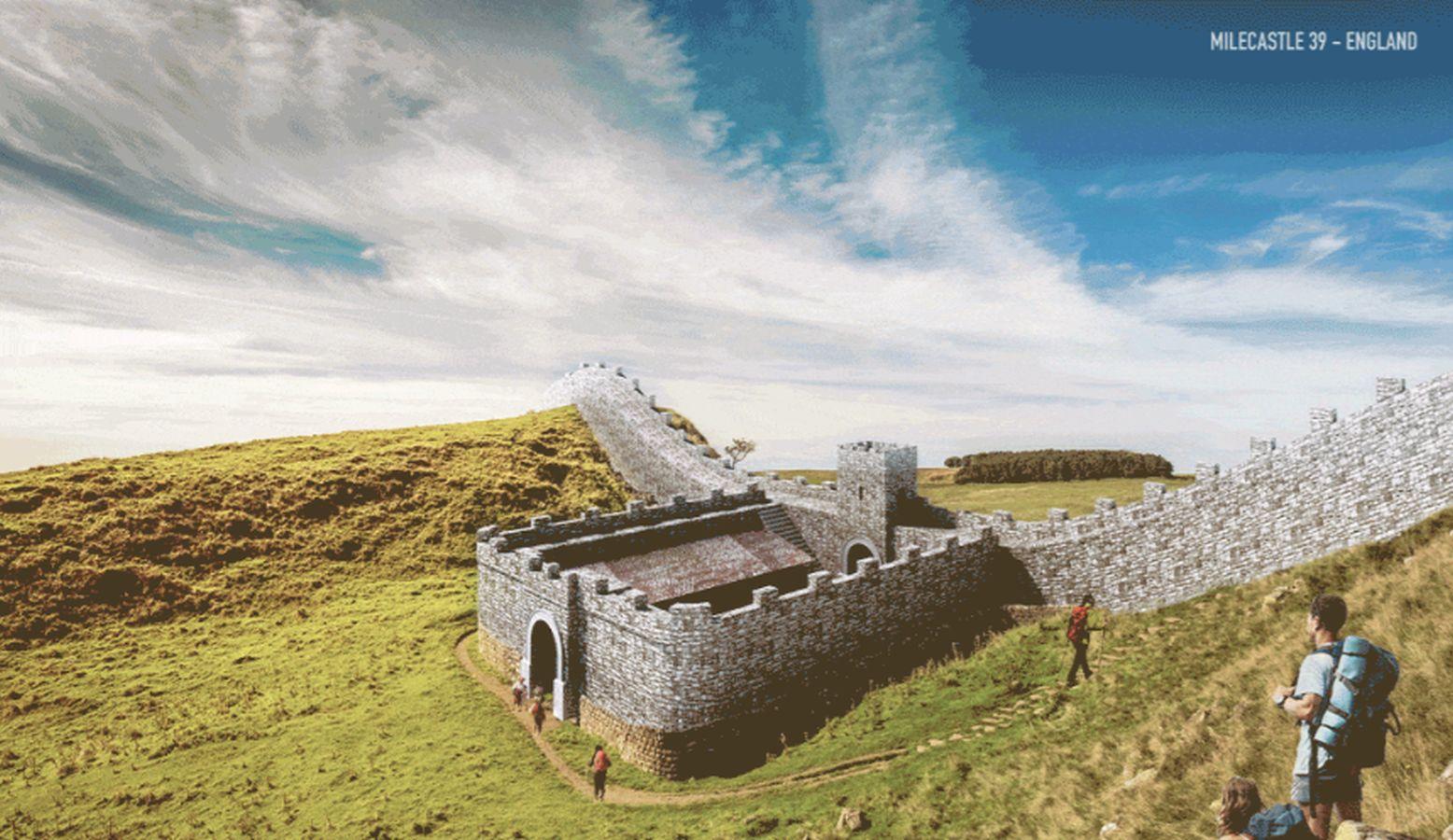 Así eran estos monumenos en la antiguedad. 