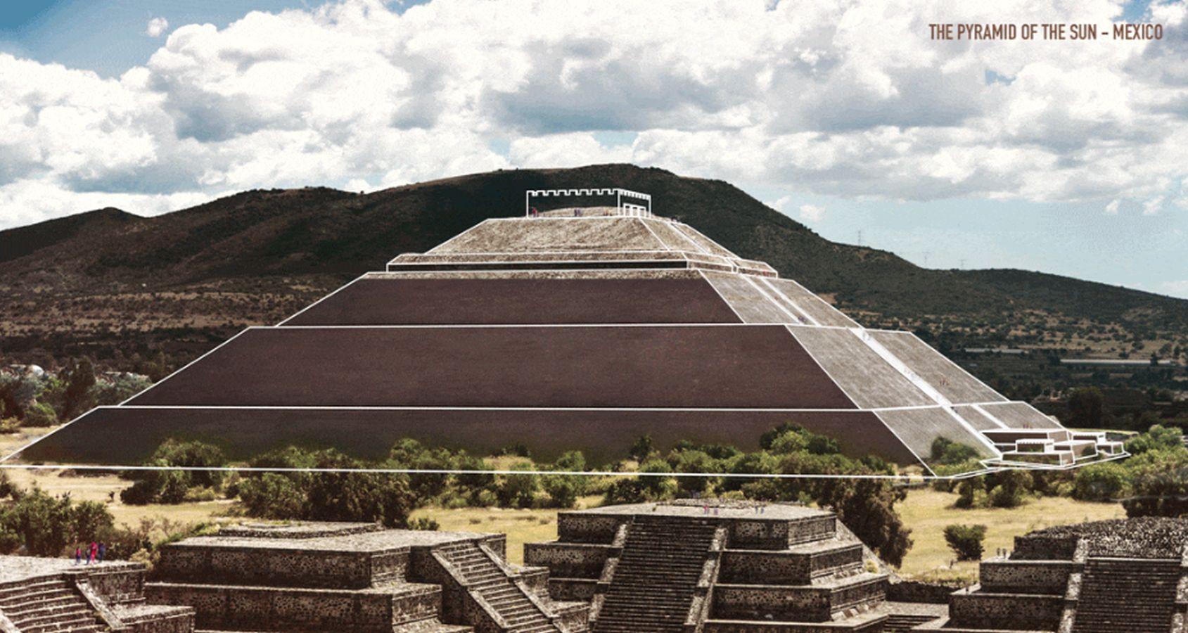 Así eran estos monumenos en la antiguedad. 