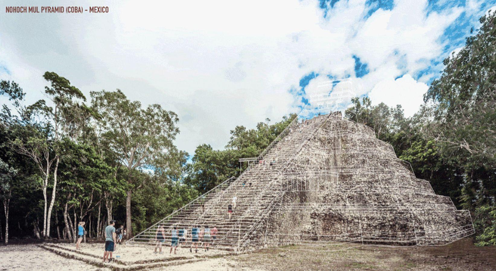 Así eran estos monumenos en la antiguedad. 