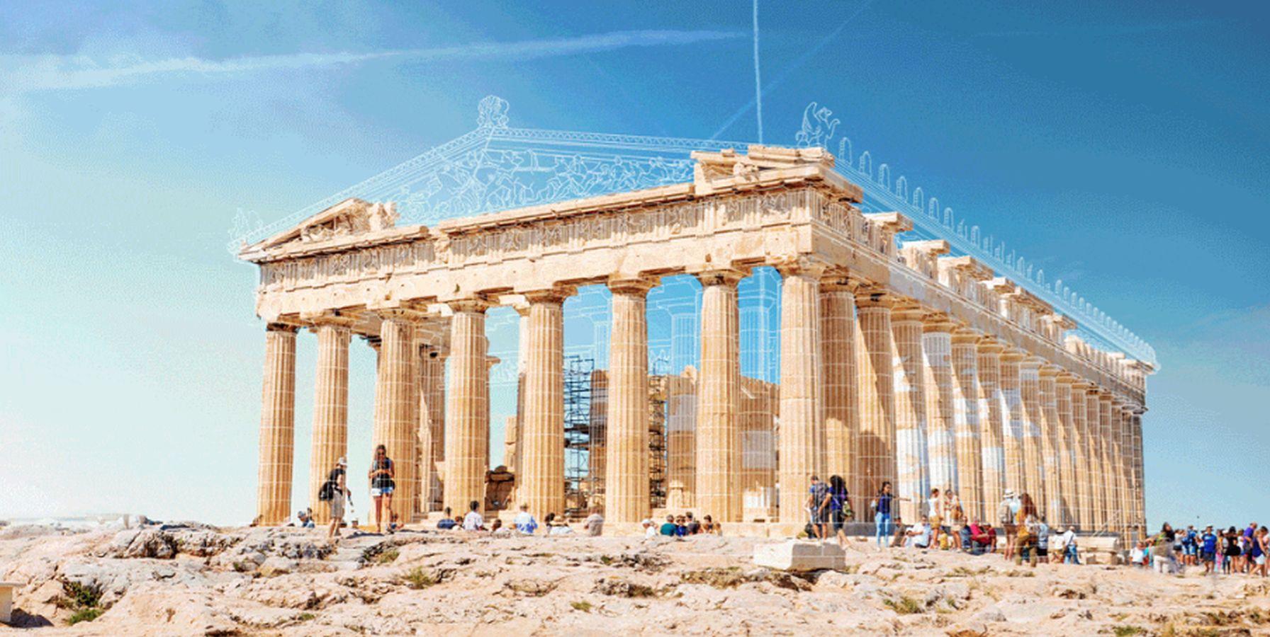 Así eran estos monumenos en la antiguedad. 