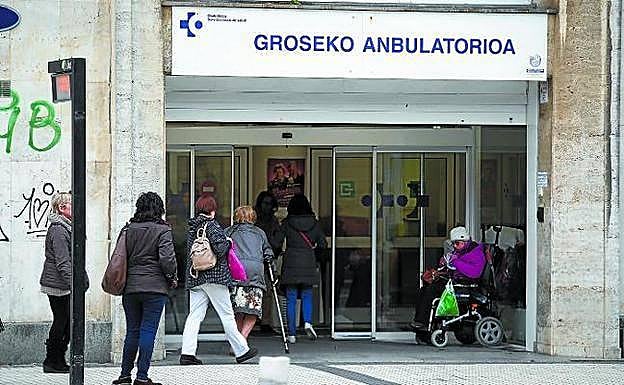 Contagios por coronavirus en Donostia por centros de salud